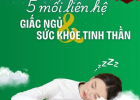 5 mối liên hệ giữa giấc ngủ và sức khỏe tinh thần