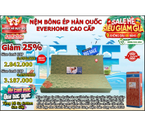 Nệm Bông Ép Hàn Quốc Everhome