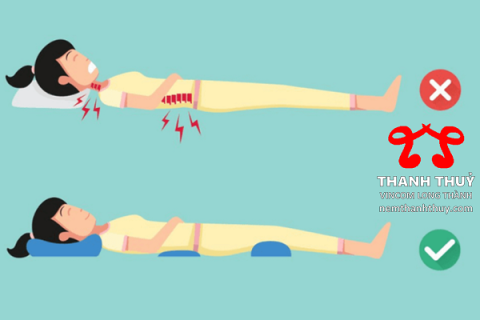 Hết đau lưng với 3 tư thế nằm đơn giản