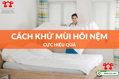 Khử Mùi Khai Nước Tiểu Trên Nệm: Giải Pháp Hiệu Quả