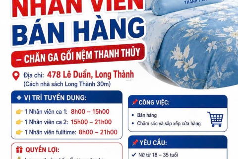 Tuyển Nhân Viên Bán Hàng
