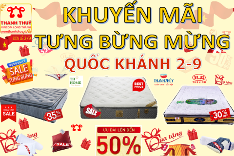 Mừng lễ quốc khánh 2 tháng 9. Khuyến mãi rộn ràng