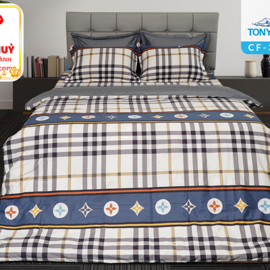 Bộ Ga Cotton Cao Cấp Tonybed 309